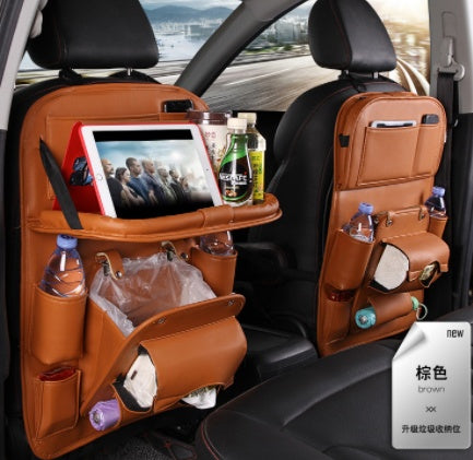 Leather Car Storage Bag